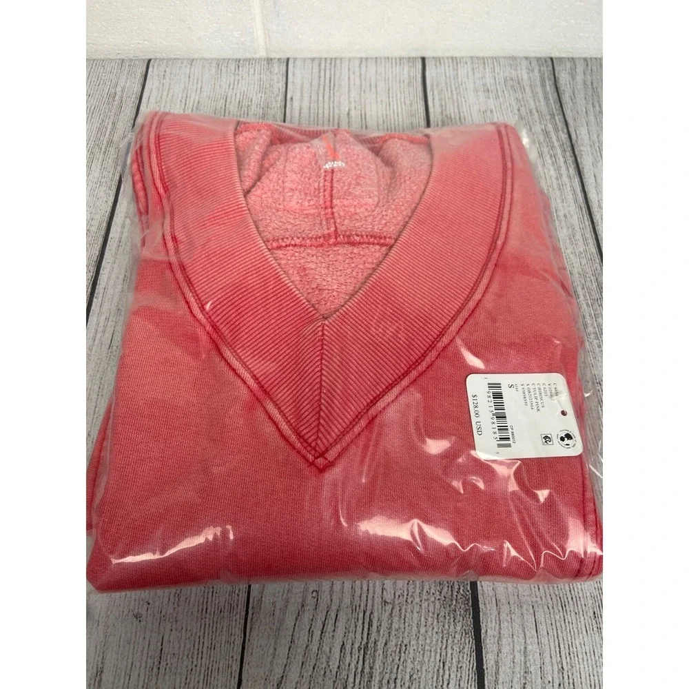 NWT FP Movement Intercept Romper Relaxed Fit‎ Athleisure SMALL Tulip Pink